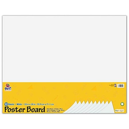 PACON CORPORATION Pacon Corporation Pac5420 White Poster Board 22X28 10 Sheets PAC5420